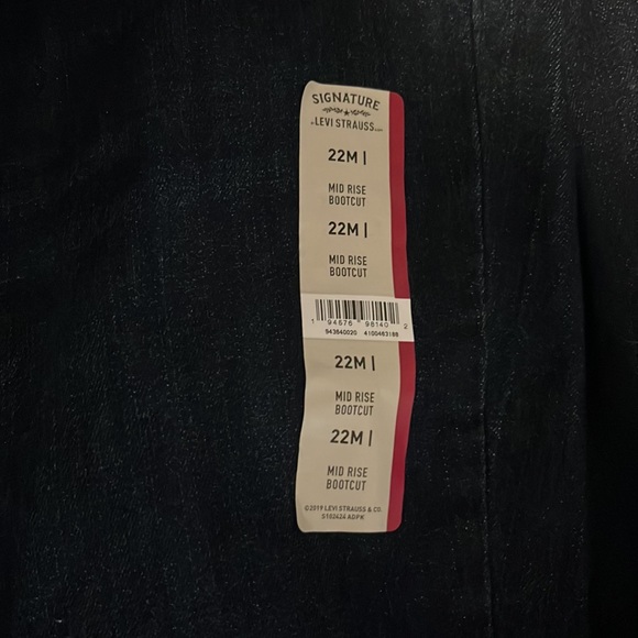 New Womens Mid-Rise Bootcut Jeans Size 22 - Picture 4 of 6